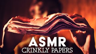 ASMR  The Most Intense CRINKLY PAPERS 😴No Talking for SLEEP [upl. by Tadd]