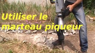 Utiliser le marteau piqueur [upl. by Allenod]