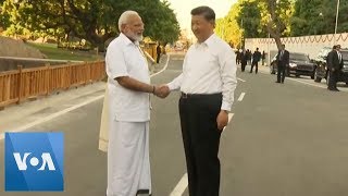 Xi Jinping and Narendra Modi Tour World Heritage Sites in India [upl. by Corissa]