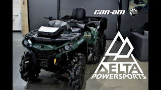 2021 CanAm Outlander max 650 6x6 Walk Around [upl. by Adnarym]