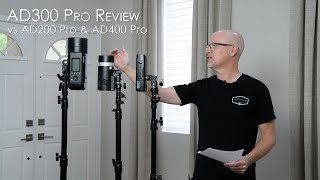 AD300 Pro review vs AD200 and AD400 [upl. by Llegna957]