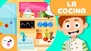 LA COCINA Episodio 2  Objetos de la casa  Vocabulario para niños [upl. by Accemahs]