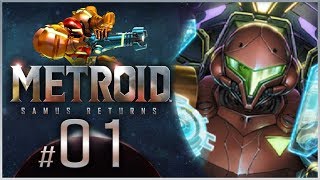 Metroid Samus Returns  Part 1  EXPLORING SR388 Nintendo 3DS Gameplay [upl. by Selimah]