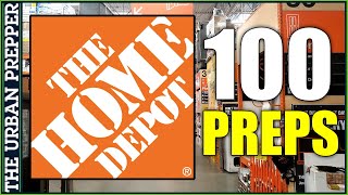 Top 100 Preps to Buy at THE HOME DEPOT [upl. by Sidnak]