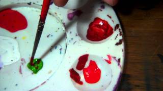 How to Mix a darker red paint [upl. by Aserehs]