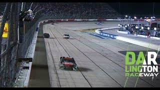 Erik Jones earns win Kyle Busch hits wall in closing laps Darlington Raceway [upl. by Hyacinth800]