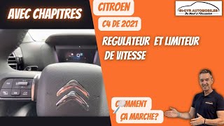 Citroen C4 2021 Régulateur limiteur de vitesse comment ça marche [upl. by Joelle]