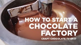 How to Start a Chocolate Factory  Ep17  Craft Chocolate TV [upl. by Anivad]