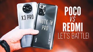 Poco X3 Pro vs Redmi Note 10 Pro Which Should You Buy Let Me Explain [upl. by Ojibbob]