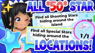 DAY 16 ALL 50 STAR LOCATIONS 1 SPECIAL STAR in Adopt Me roblox LUNAR NEW YEAR EVENT [upl. by Dickerson]