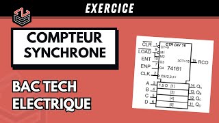 ÉLECTRIQUE ⚡ Part 1  Compteur Synchrone Cours [upl. by Aniad247]