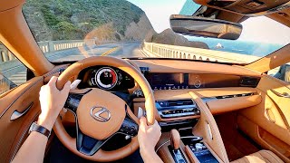 2021 Lexus LC 500 Convertible  POV California Coast Drive [upl. by Baron]