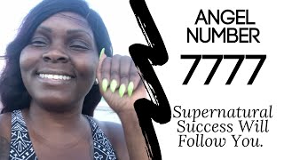 Angel Number 7777 Supernatural Success Will Follow You✨💫 angelnumbers [upl. by Sikleb516]