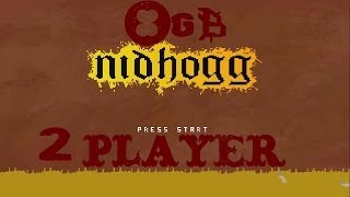 Nidhogg 2 Player Versus Gameplay [upl. by Akinirt112]