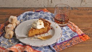 Amaretti Pumpkin Pie Recipe  Episode 1206 [upl. by Swords]