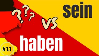 German Perfect Tense  SEIN or HABEN Explained [upl. by Gae693]