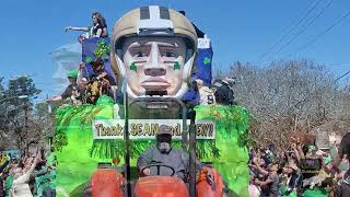 St Patricks Parade 2022  Metairie La [upl. by Aihsat182]