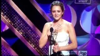 Hunter King wins Outstanding Younger Actress  Daytime Emmys 2015 [upl. by Dualc]