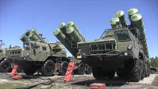 S400 Triumph antiaircraft missile systems on combat duty [upl. by Grizelda712]