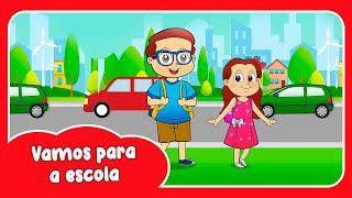 Vamos para a Escola  Animaguel Música Infantil [upl. by Nuavahs339]