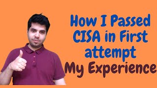 How I passed CISA in First attempt My Experience [upl. by Aloise]