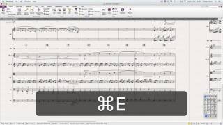 Quick Tips  Adding Dynamics Quickly In Sibelius [upl. by Htabazile]