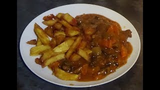 Braised steak with homemade gravy [upl. by Ajay]