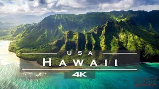 Hawaii USA 🇺🇸  by drone 4K🏄‍♂️🏝 [upl. by Guy]