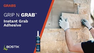 Grip N Grab™  Instant Grab Adhesive [upl. by Atinauq]