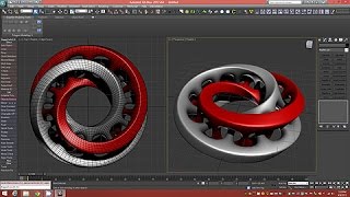 3d Tutorial  Interlocked Mobius Strip  3dsmax [upl. by Notnef]