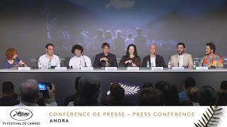 ANORA – Press conference – English – Cannes 2024 [upl. by Franck910]