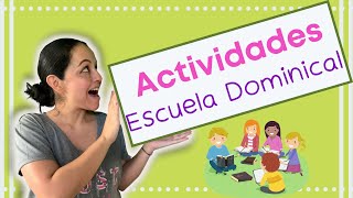 ACTIVIDADES PARA ESCUELA DOMINICAL NIÑOS 8 A 10 AÑOS [upl. by Nassir]