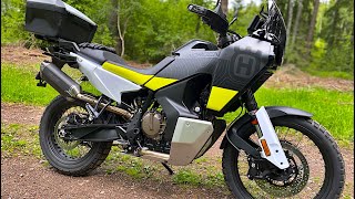 Husqvarna 901 Norden 2022 Test Ride and Specs [upl. by Hakym]