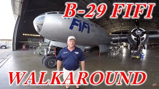 B29 Superfortress FIFI Walkaround [upl. by Annuahsal]