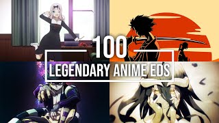 100 Legendary Anime Endings [upl. by Romo]