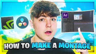 How to MAKE An INSANE Fortnite Montage 2021  Clipping Software Editing Thumbnail Etc [upl. by Aggri]