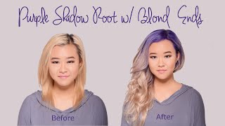 Purple Shadow Root Hair Video Tutorial [upl. by Karilynn597]