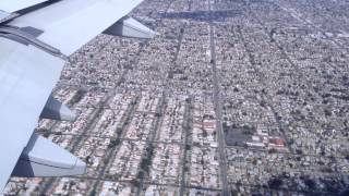 Los Angeles California  Landing at LAX HD 2014 [upl. by Marucci]