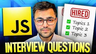 JavaScript HARD Interview Questions  Part 1 [upl. by Loram]