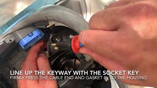 MAYTRONICS Dolphin S200 Swivel Cable Replacement And Impeller Cleaning [upl. by Trinetta]