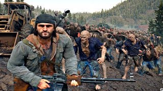 Days Gone  Junkyard Zombie Horde Boss Fight Days Gone 2019 [upl. by Econah559]