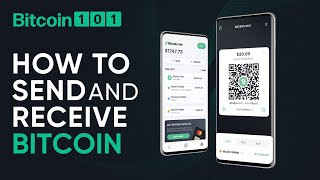 How to send and receive Bitcoin  Bitcoin 101 [upl. by Koby529]