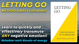 Letting Go Method Explained  Teachings of Dr David Hawkins [upl. by Oigufer37]