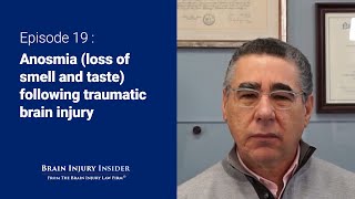 Anosmia Loss of Smell and Taste Following Traumatic Brain Injury [upl. by Kleiman739]