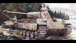 2 SS Panthers vs 21 US Shermans [upl. by Ajar584]