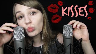 💋 ASMR KISSING SOUNDS amp EAR to EAR WHISPER 💋 [upl. by Ailima]