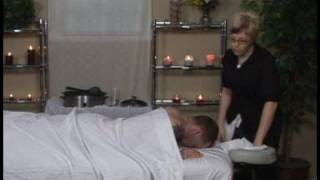 Hot Stone Massage Therapy  Prep Massage Client for Supine Position [upl. by Stronski]