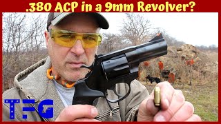 Will 380 ACP Work in a 9mm Revolver  TheFirearmGuy [upl. by Ahsaek]