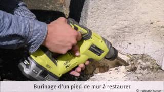 Utiliser un perforateur électroportatif [upl. by Luciano]