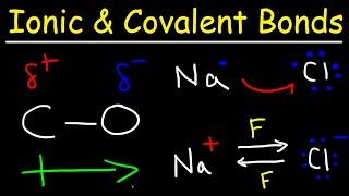 Ionic Bonds Polar Covalent Bonds and Nonpolar Covalent Bonds [upl. by Martin644]